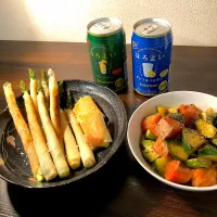 Snapdishの料理写真:オンライン飲み会|ぴーまんさん