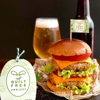 GUILT FREE2021 大豆のお肉ミンチタイプでハンバーガー🍔