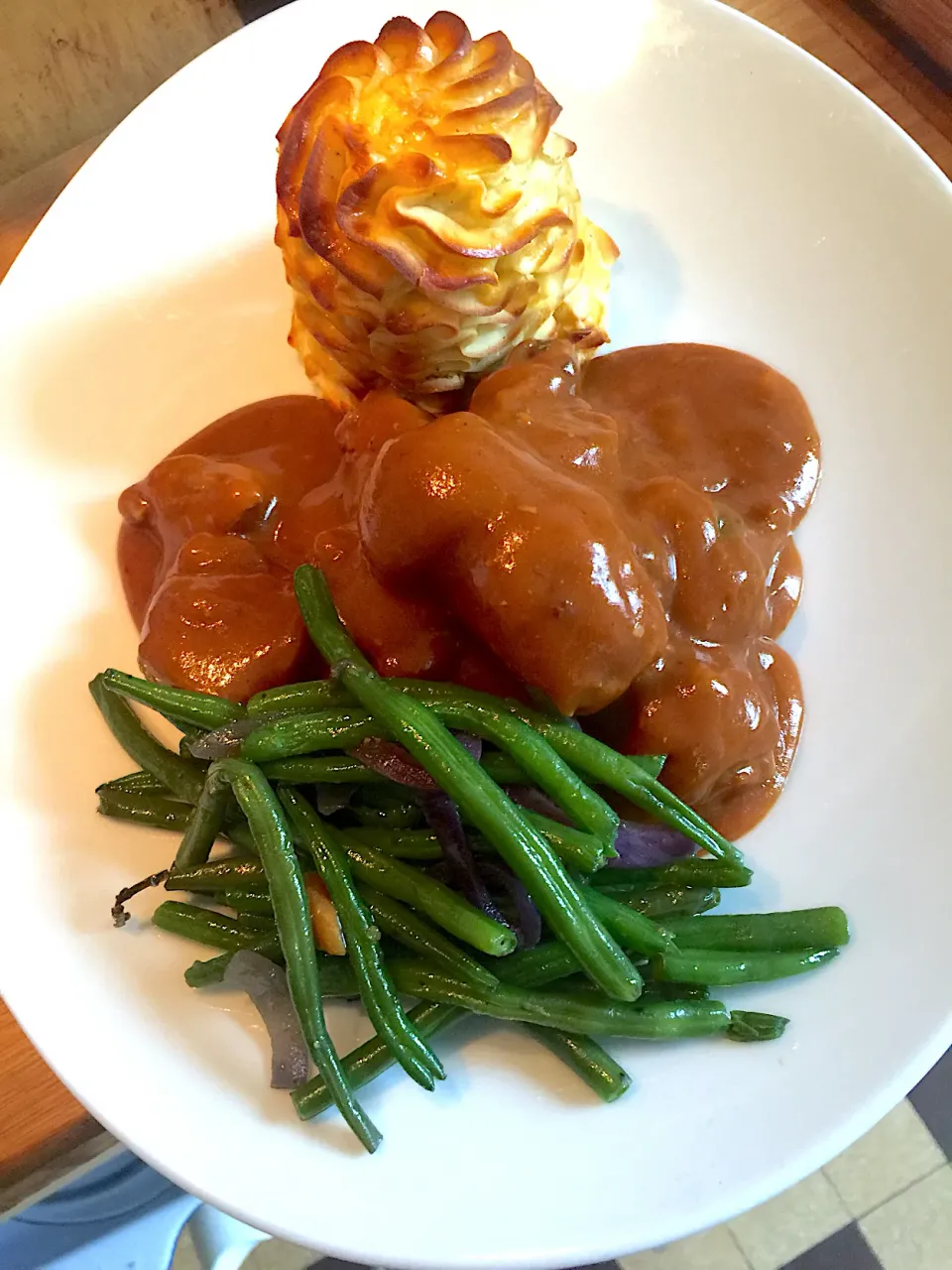 Navarin d’agneau, haricots verts, pommes duchesse|Generaalさん