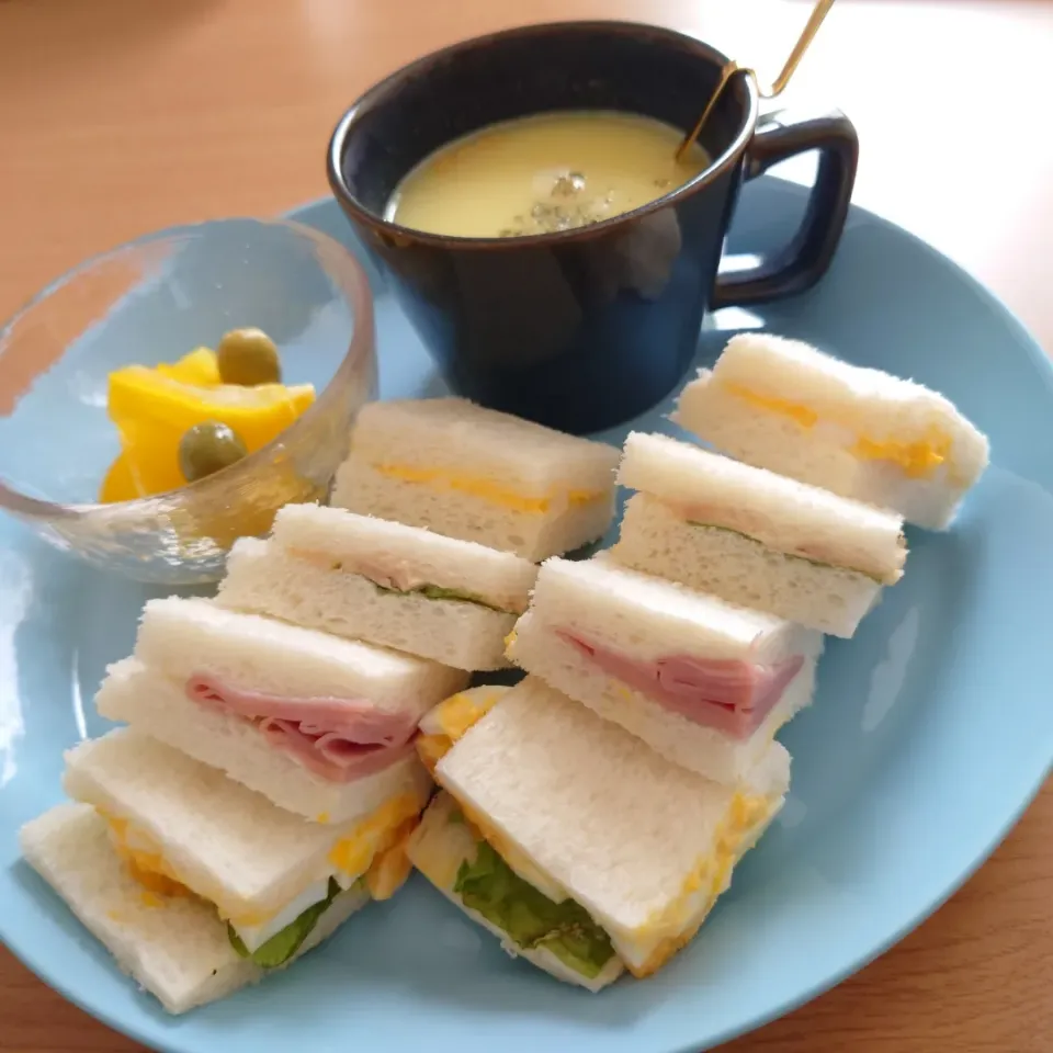 Snapdishの料理写真:朝ごはん☀|Rie*さん