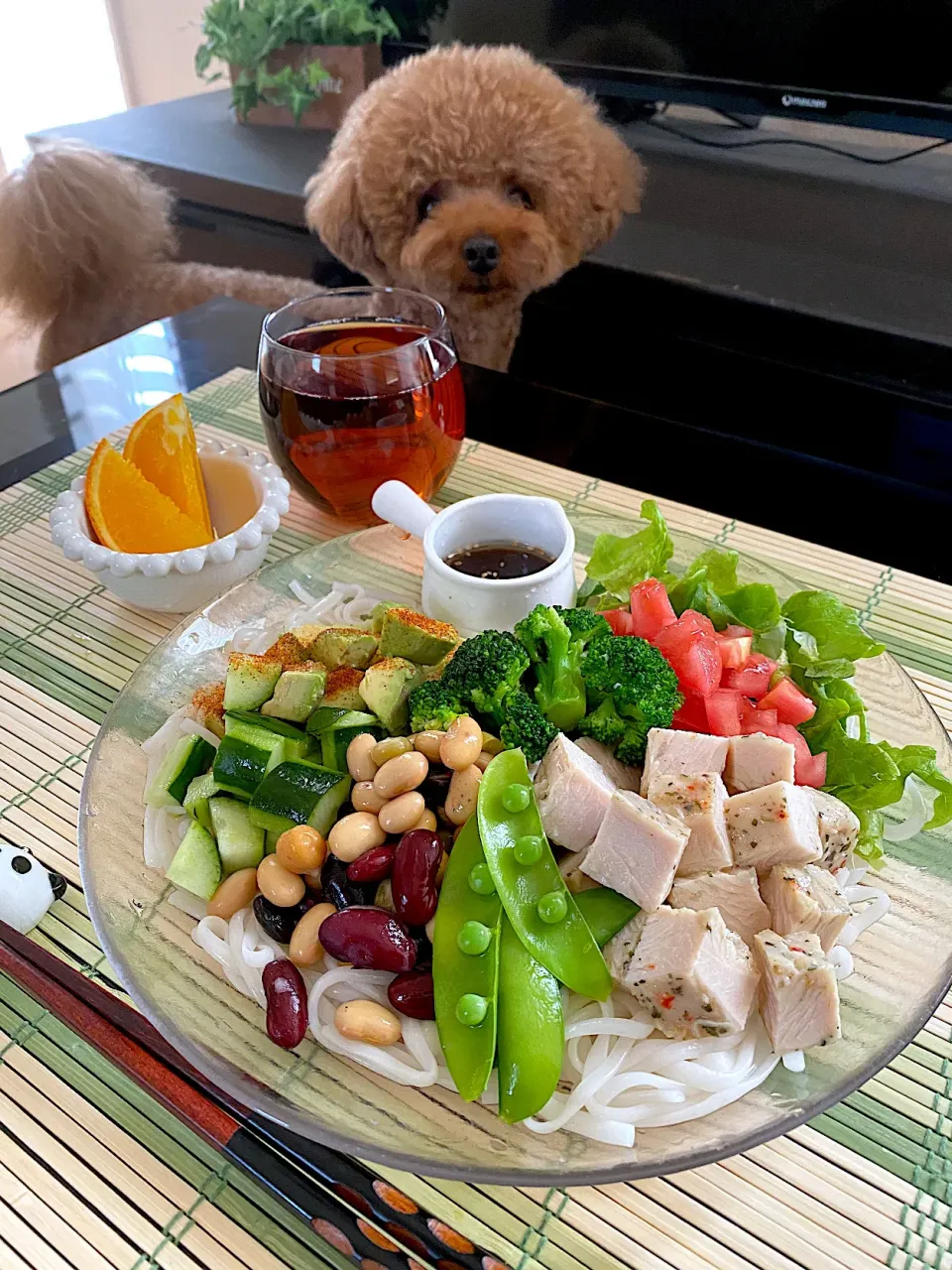 Snapdishの料理写真:サラダ麺🥗|ゆかりさん