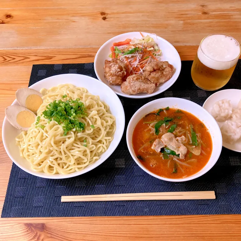 豚バラもやしニラ辛つけ麺 ひやあつ|Ruotoさん