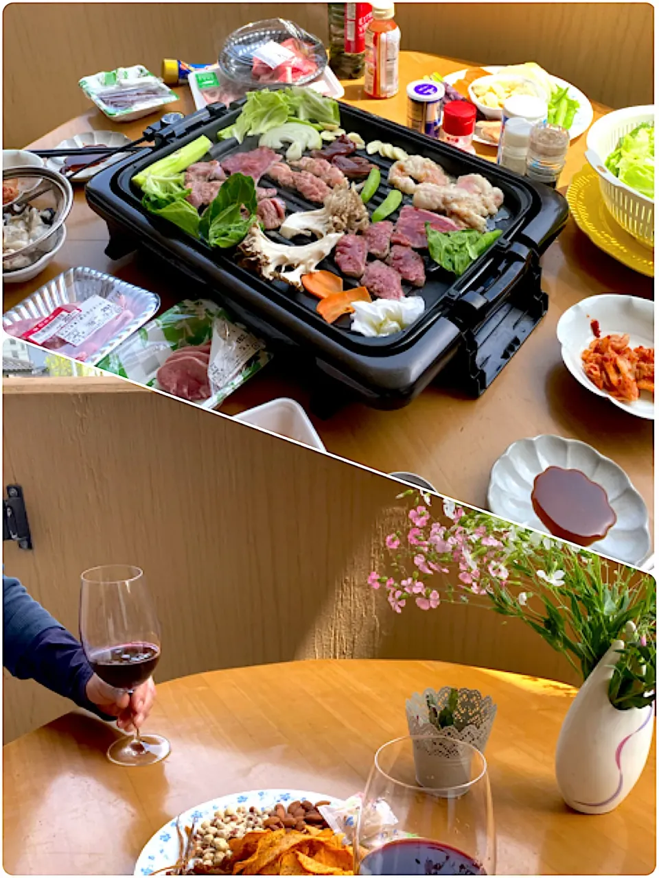 ベランダで焼肉〜🥓🥩🍗🍖＆二次会|ぽっちさん