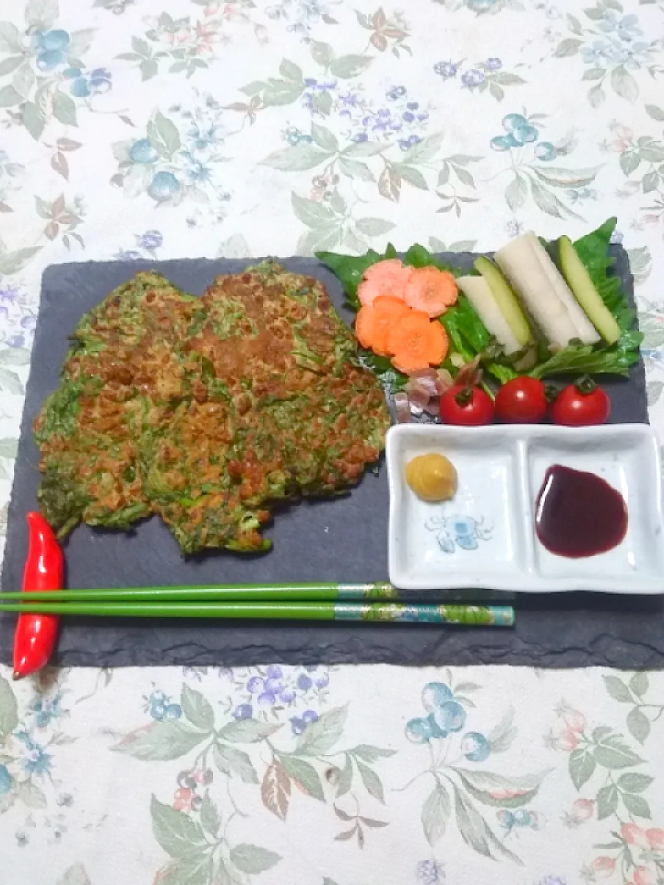 Natto-shungkiku burger|Wilma Williams Nuludさん