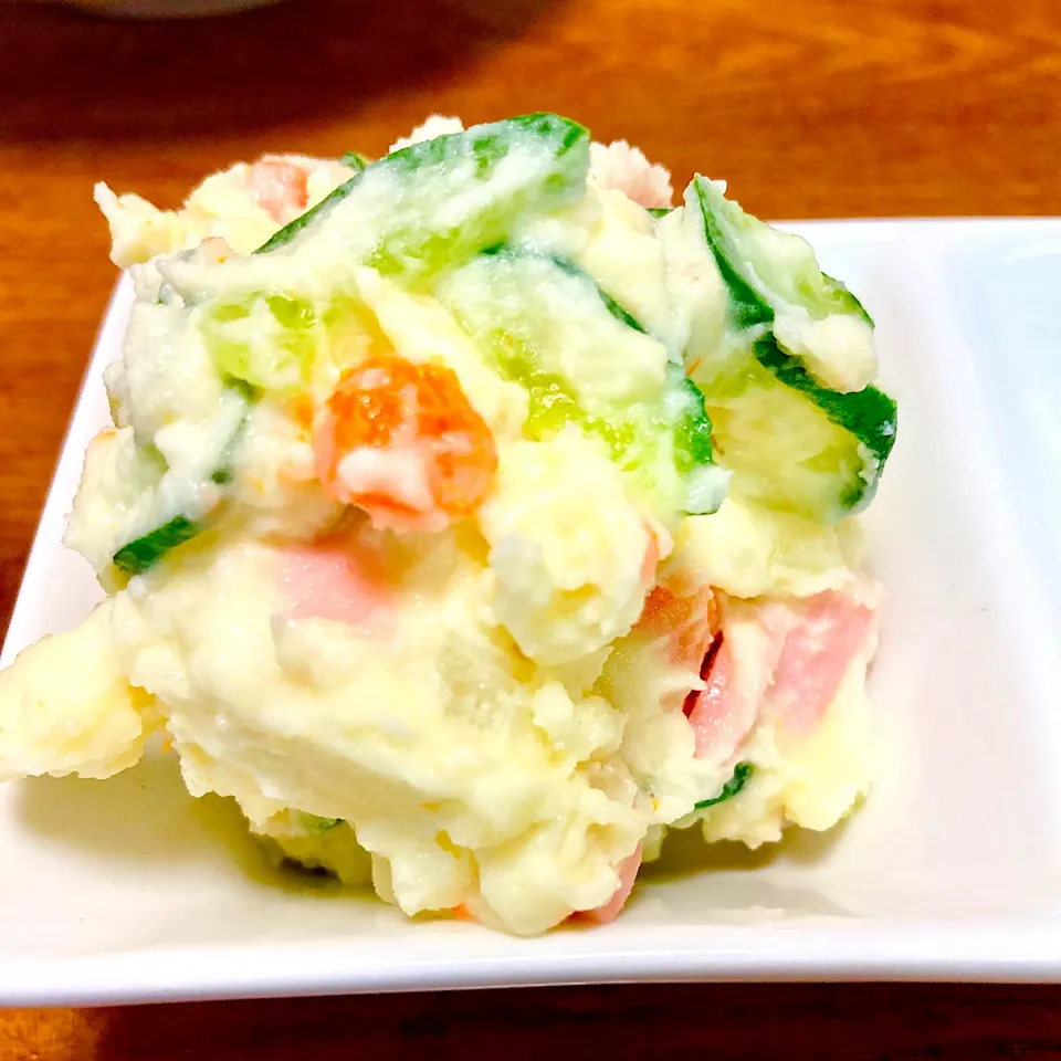 新じゃがでポテトサラダ🥗|まいりさん