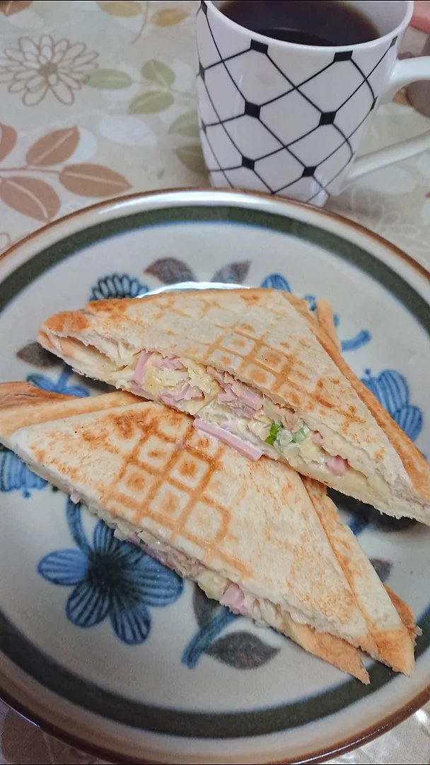 朝食にホットサンド！|ユミさん