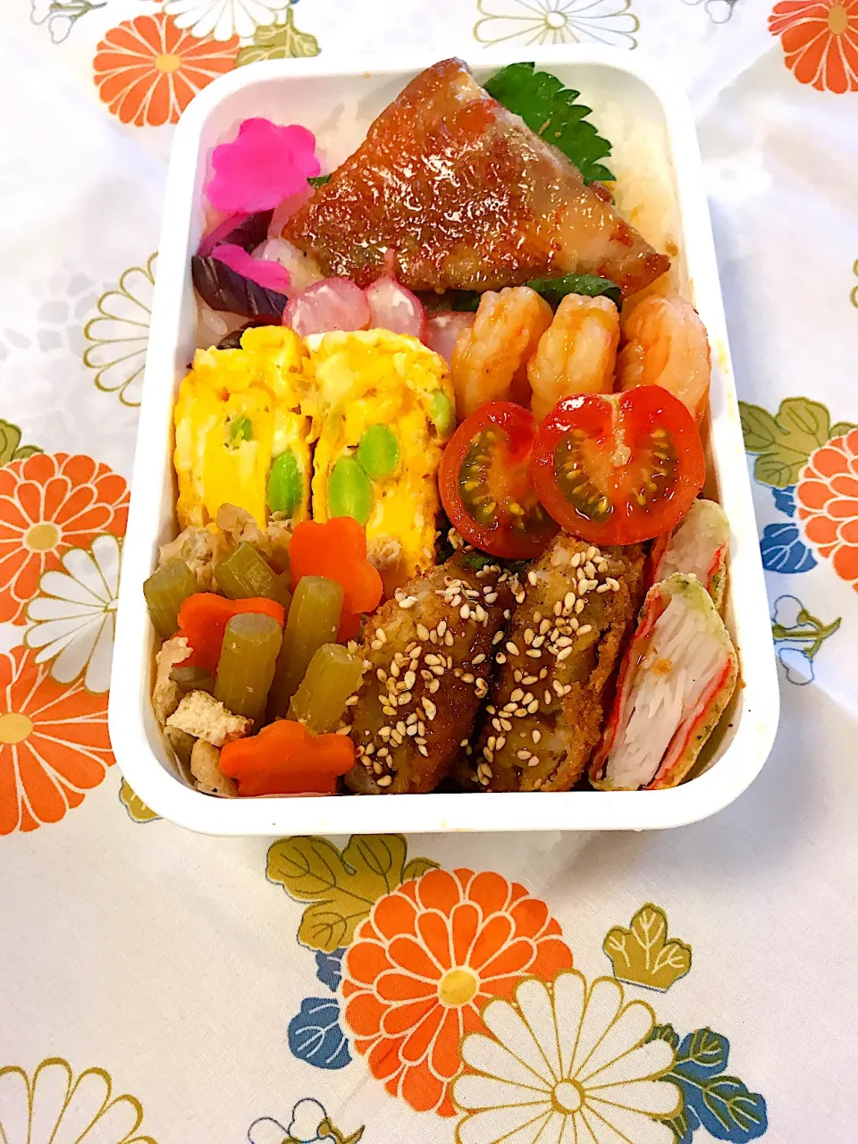 Snapdishの料理写真:♡パートナーのお弁当♡令和3年5月6日木曜日♡|♡Fille√chie♡さん