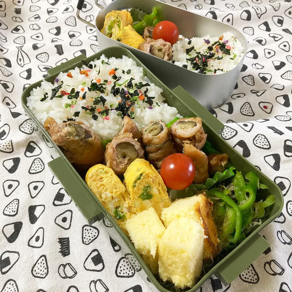 ナスと大葉の豚肉巻き弁当|SaDaさん