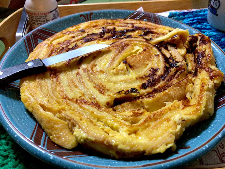 パンの耳でフレンチトースト|ikepさん