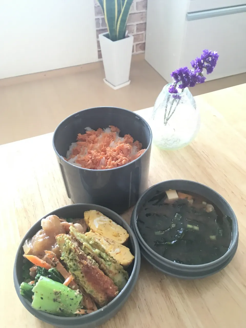 Snapdishの料理写真:連休明けの旦那さん用お弁当(=´∇｀=)|さくたえさん