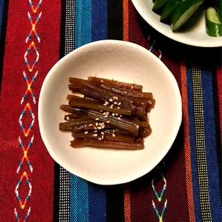 野ぶきで伽羅蕗 きゃらぶき 山菜祭りは続く あまねこ Snapdish スナップディッシュ Id By0vra