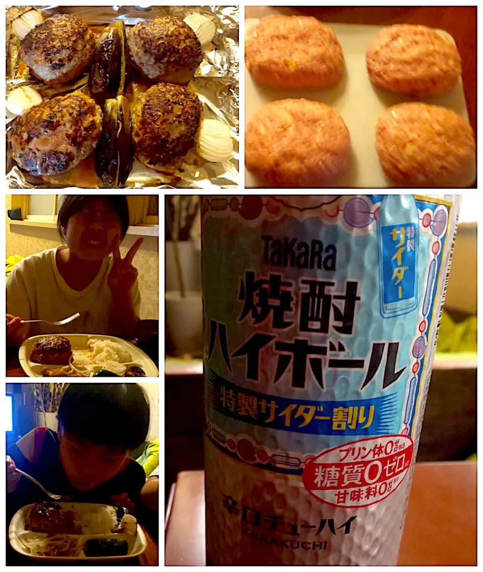 Today'sdinner🍴手作りﾊﾝﾊﾞｰｸﾞby daughter|🌈Ami🍻さん