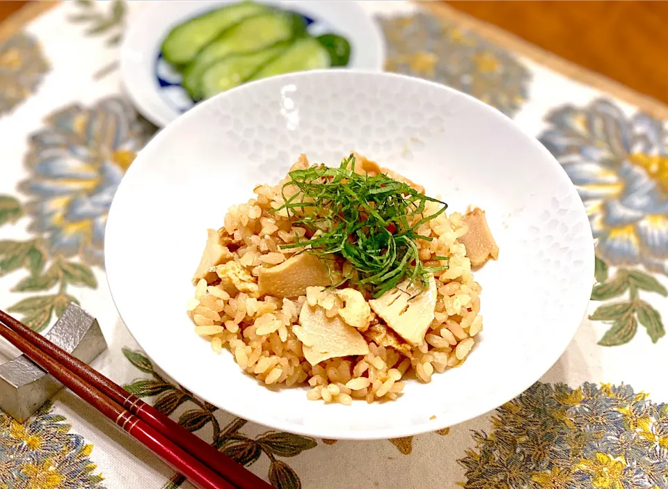 Snapdishの料理写真:たけのこごはん🍚|まめすけ。さん