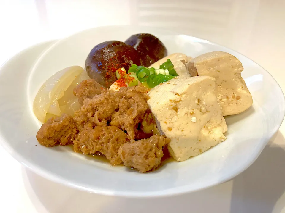 「大豆のお肉」で肉豆腐✨|NOBUちえさん