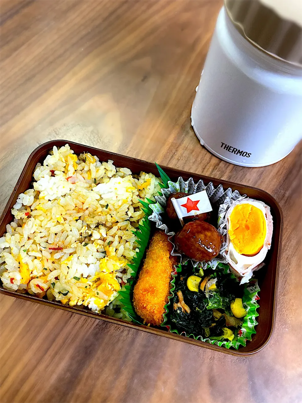 旦那弁当🍱チャーハン|mari＊yuakitoさん