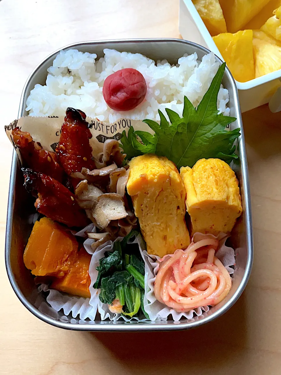 今日の中学生男子弁当🍱|はぴたさん