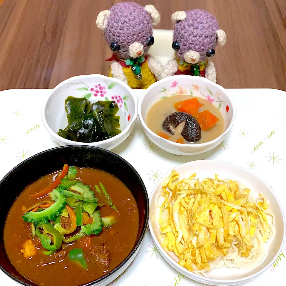 Snapdishの料理写真:お昼そうめん（╹◡╹）|chagashiさん