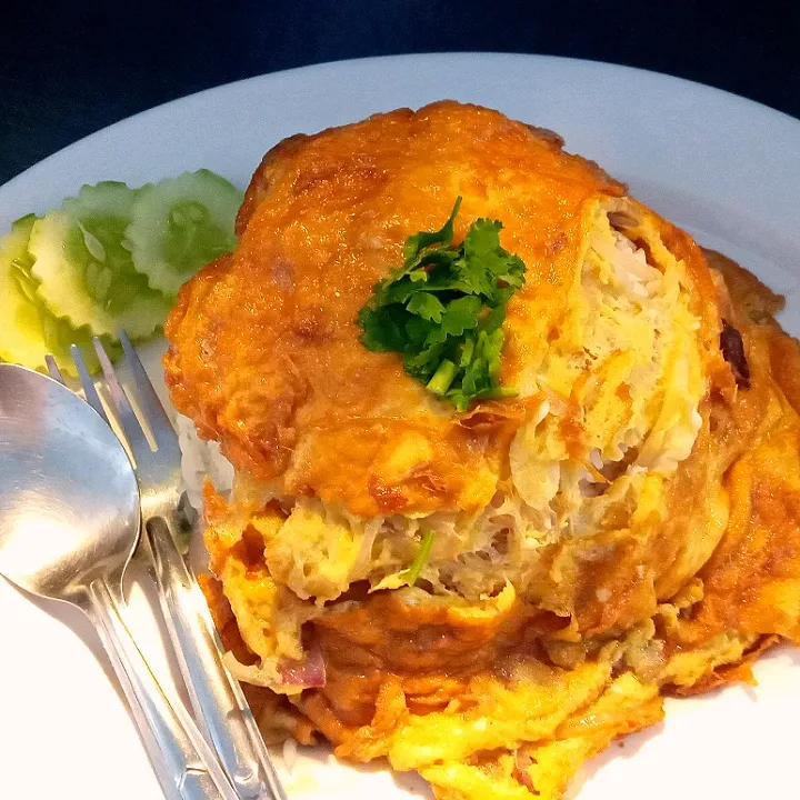 UFO.ข้าวหน้าไข่เจียวหมูสับ|ร้านข้าวน้ำพริกU.F.Oさん