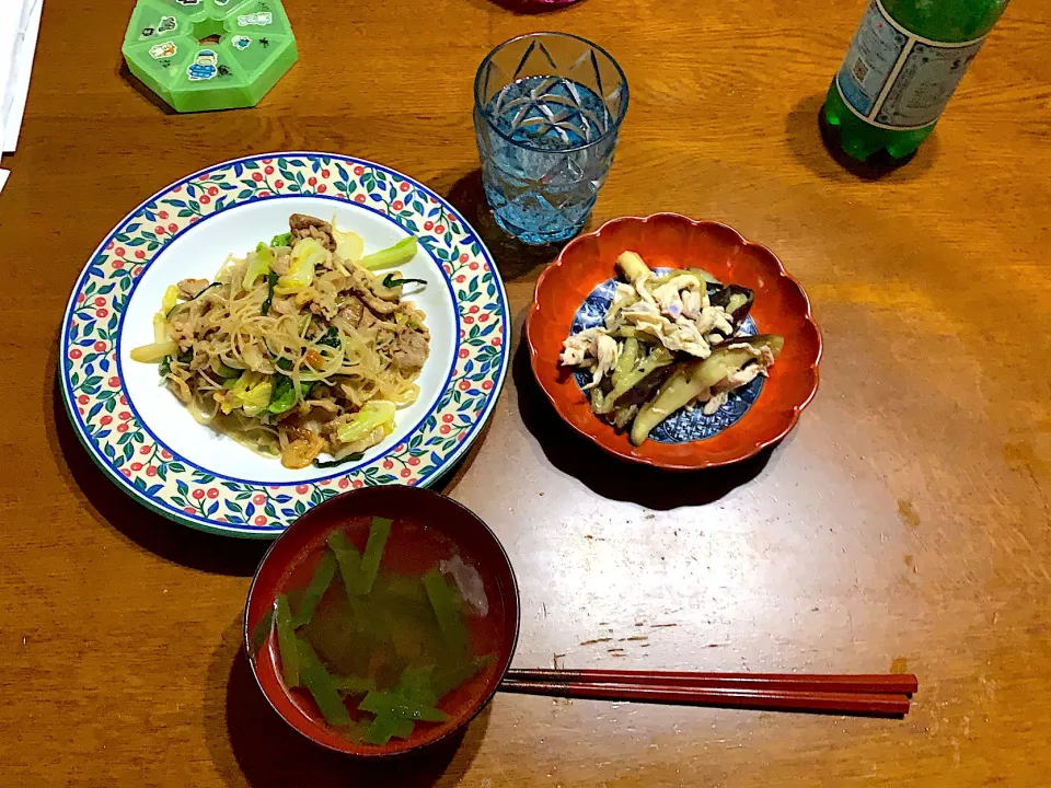 ビーフン、茄子とササミの中華和え😊|大塚麻美さん