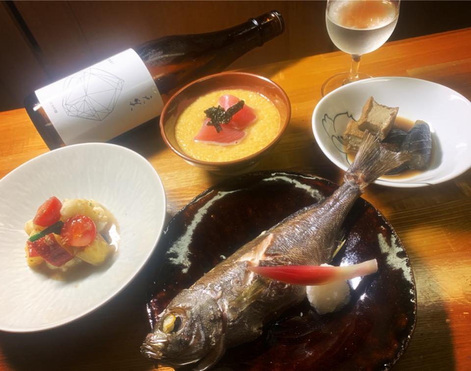 イサキの塩焼きと美味しい日本酒 板前ごはん けいすけ Snapdish スナップディッシュ Id 8cgwga