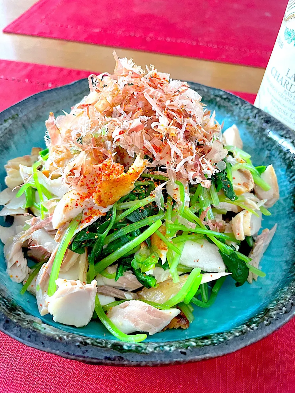 まりおさんの料理 ほぐしほっけの三つ葉和え|おかちさん