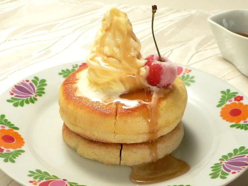 シロノワール風パンケーキの作り方…イングリッシュマフィンで作る！ #AllAbout|All About 料理レシピさん