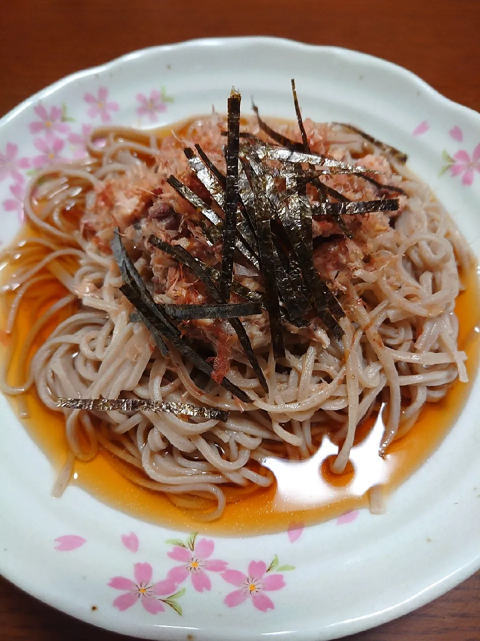 鯖缶冷やし蕎麦|ぱやさん