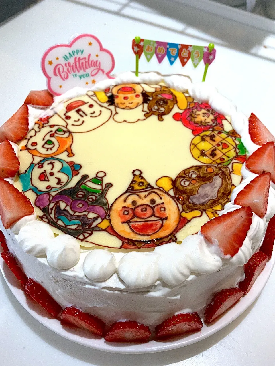 3歳お誕生日ケーキ|湯山亜理紗さん