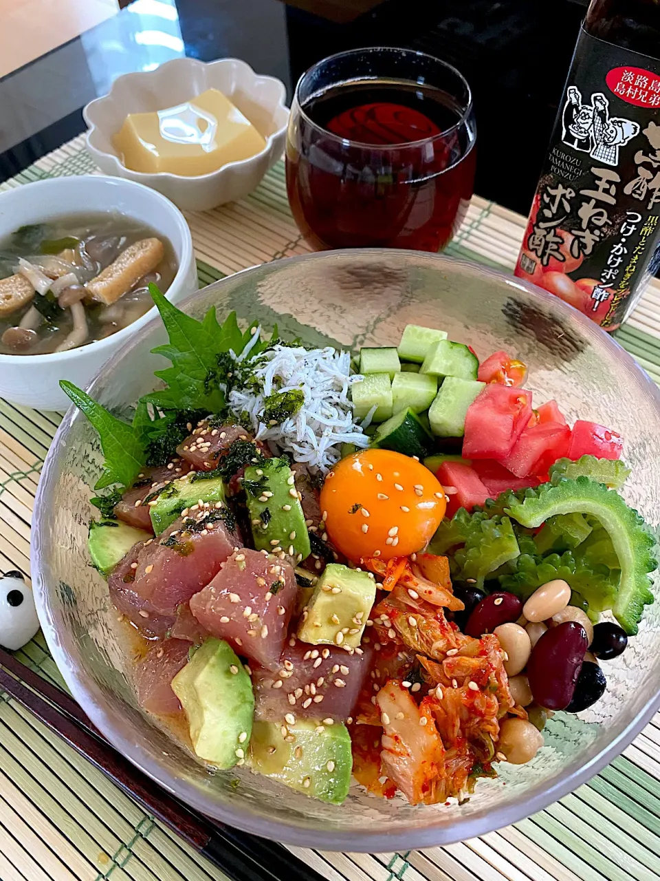 Snapdishの料理写真:ゆかりさんの料理 ピリ辛ポキ丼😋|ゆかりさん