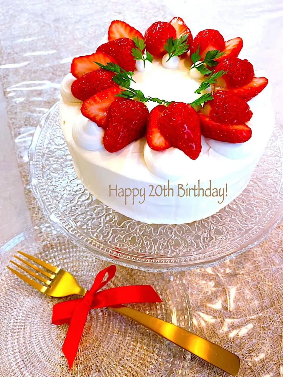 Snapdishの料理写真:長女20歳のBirthday Cake🎂|♡ciao♡さん