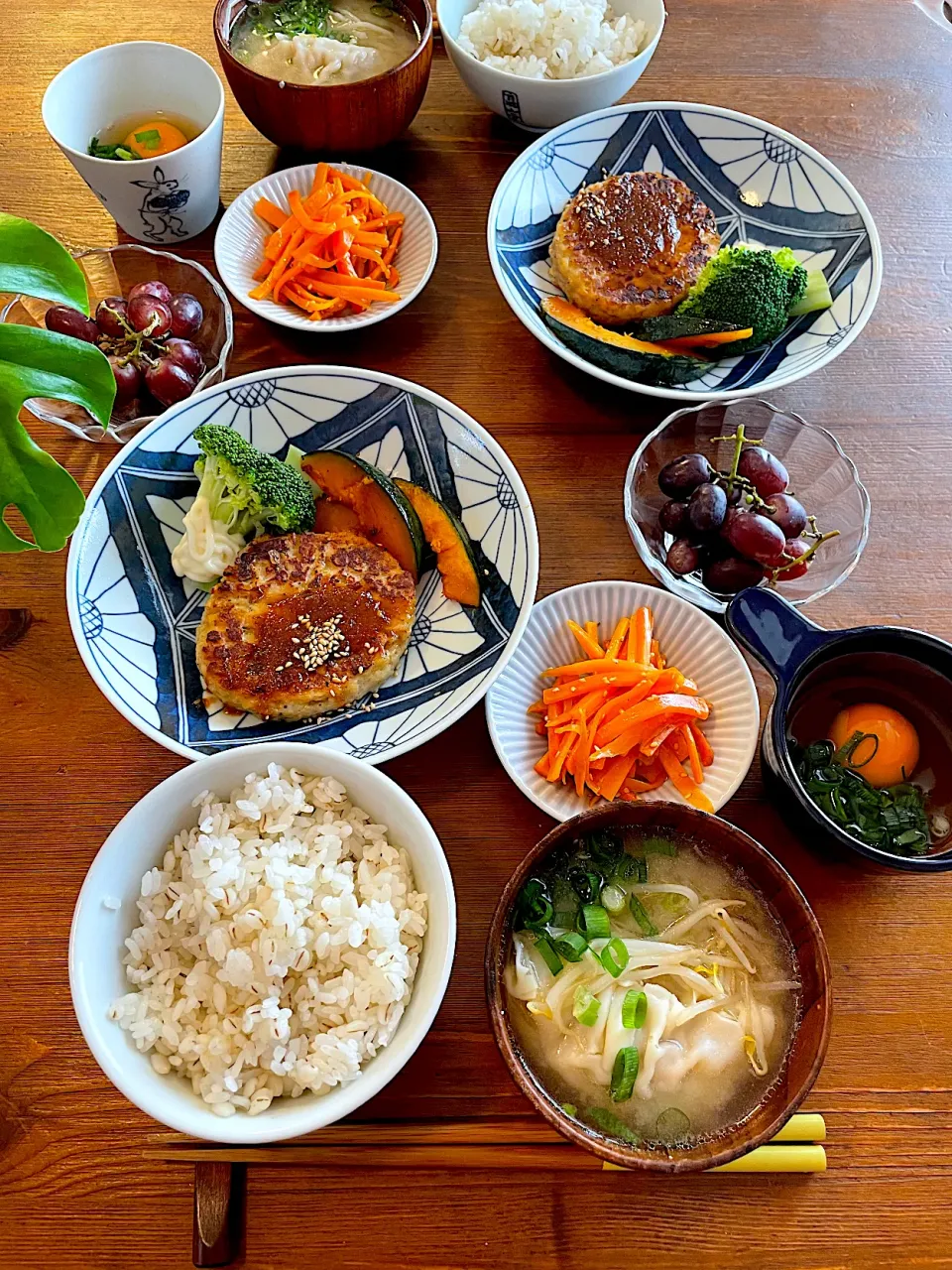 大豆ミートバーグ定食|ＭＡＲＵＥ家の食卓さん