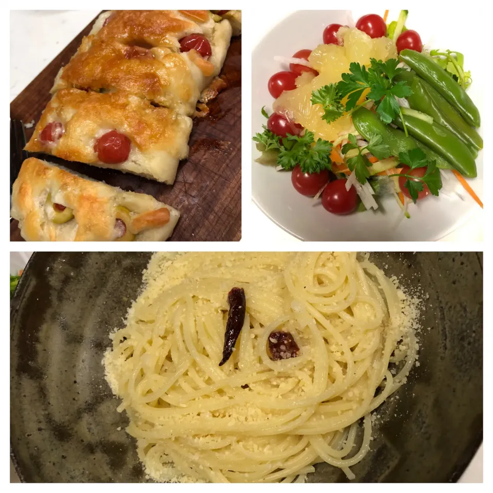 パスタで夕飯|美知子さん