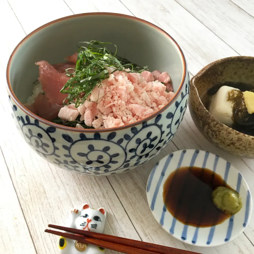 2種のまぐろ丼|はるさん