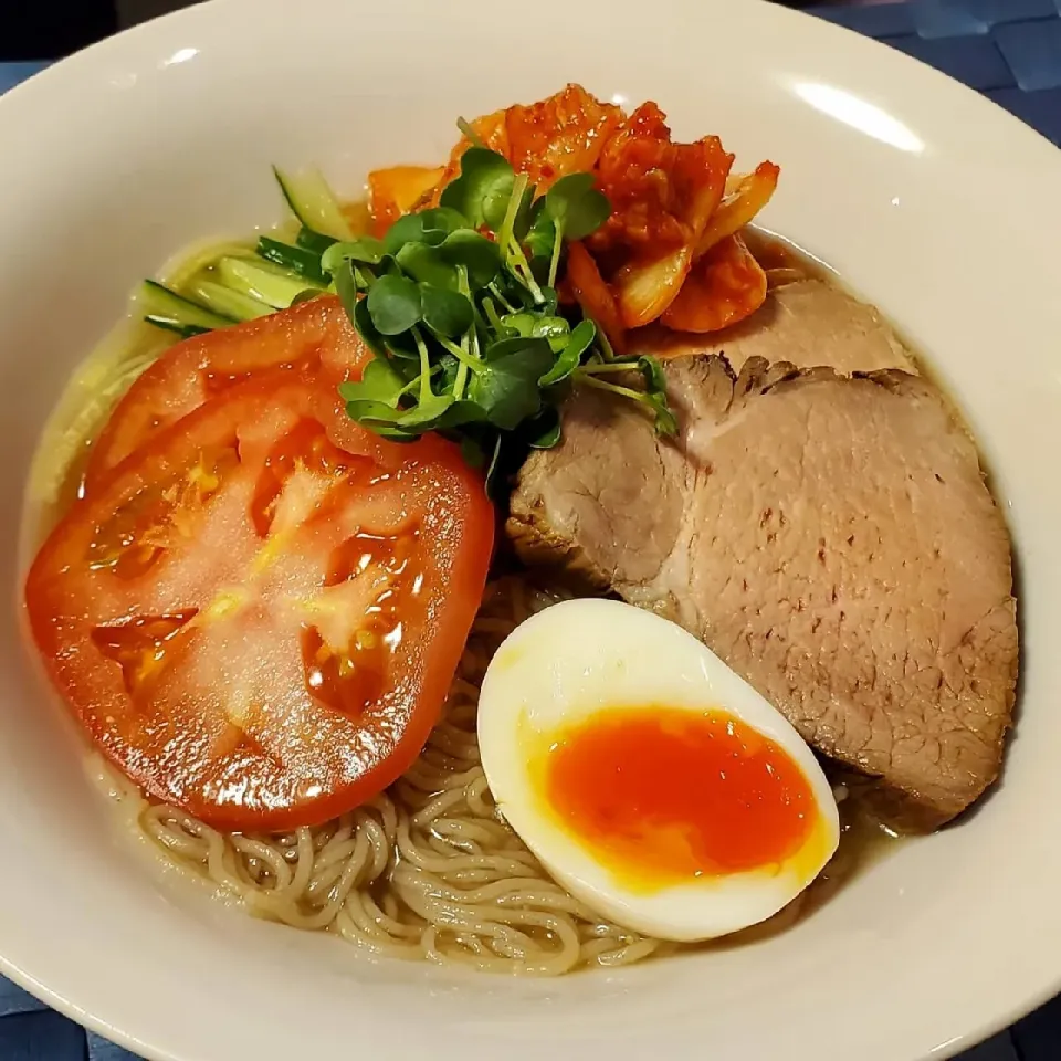 夏日予想の今日は冷麺！でも、お蕎麦です|motohiroさん