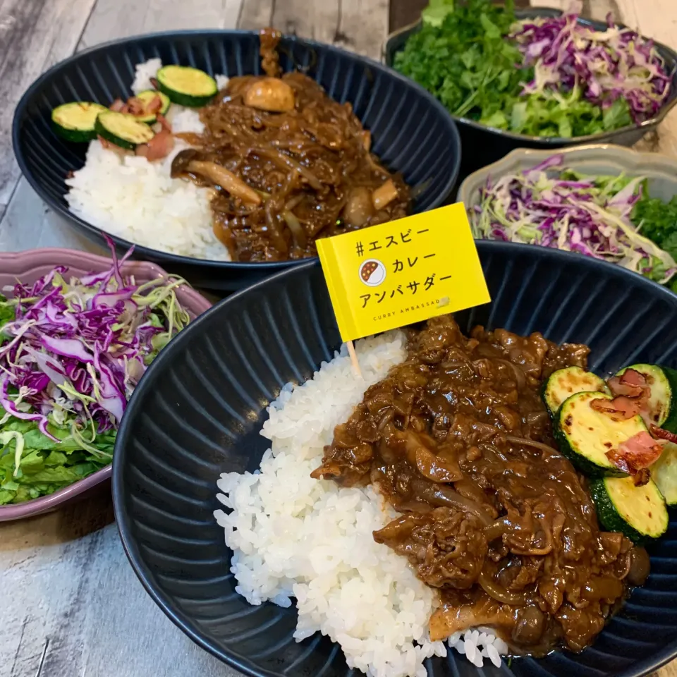 給食かよっ！な量のハヤシライスを作った時には|らぴすらずり(らぴ)さん