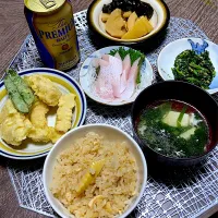 Snapdishの料理写真:5月9日　筍ごはん🍚|misameshiさん