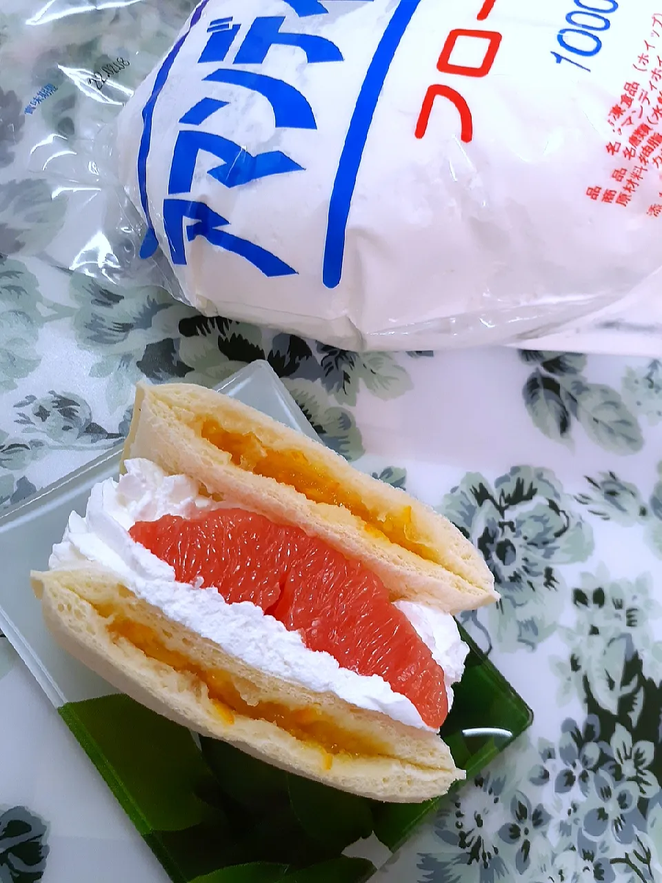 🔷ランチパックde🍊フルーツサンド🥪🔷|@きなこさん