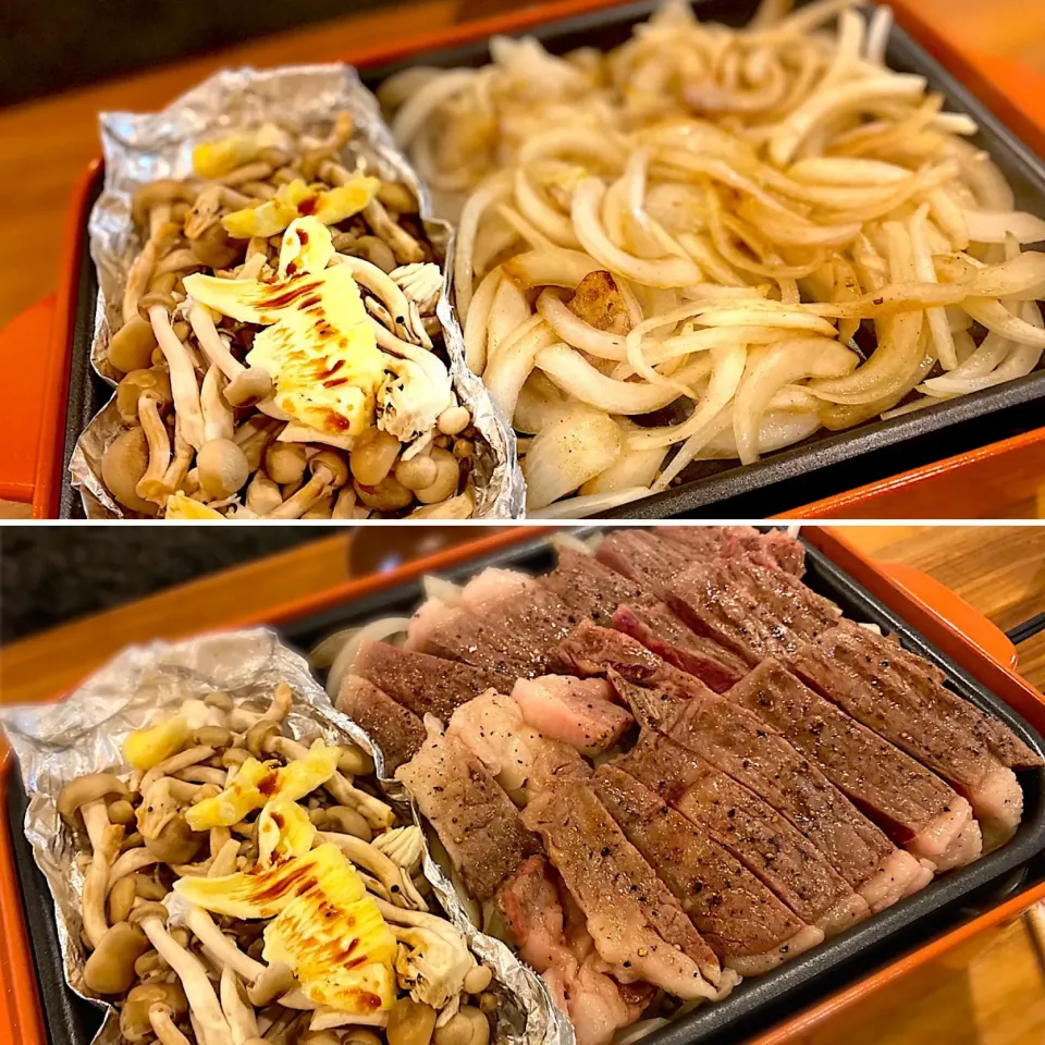 おうちで鉄板焼き屋さん🎵LIFEブランド『十勝黒牛』ロースステーキ|ふくすけ食堂さん