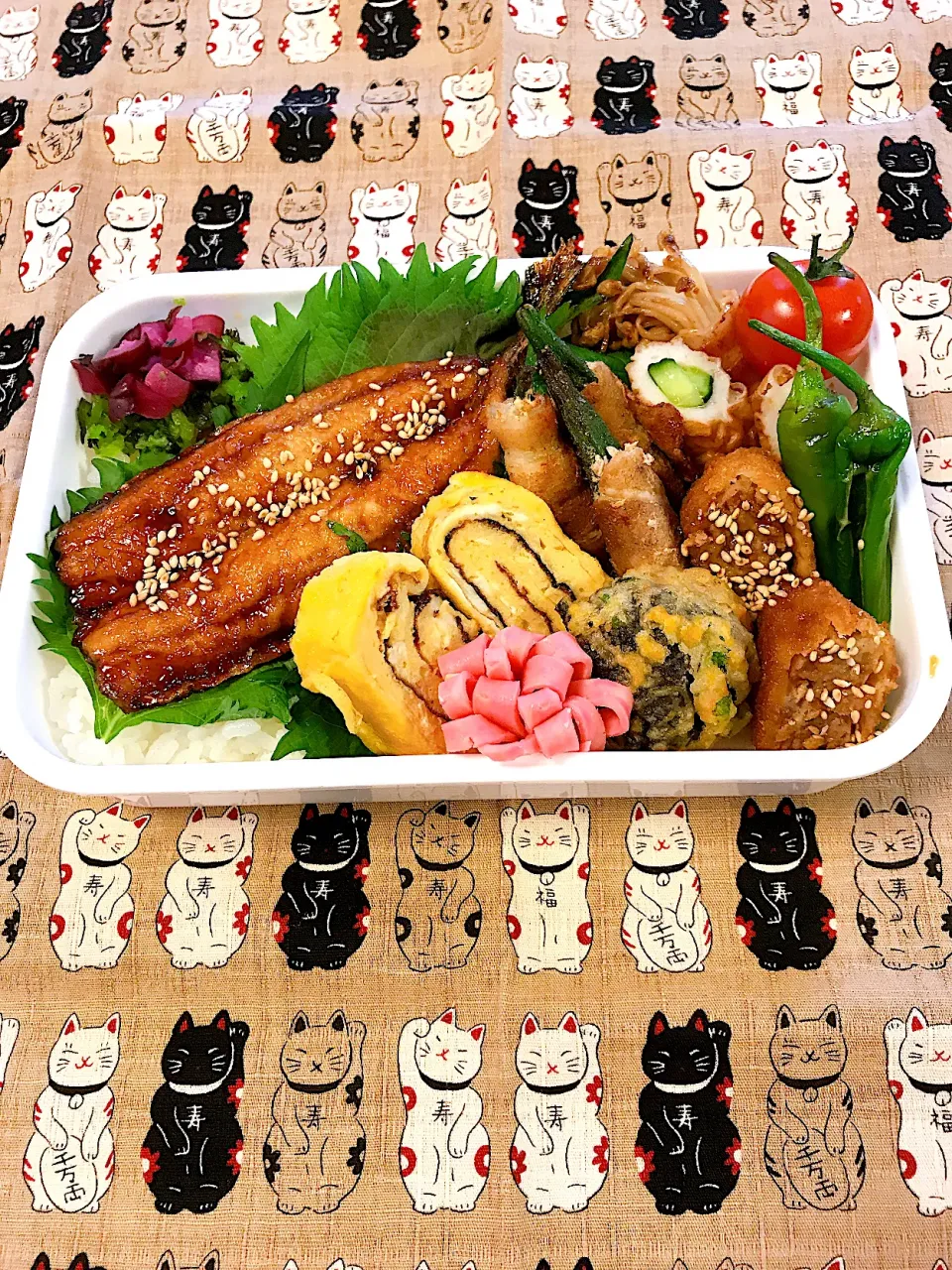 パートナーのお弁当♡秋刀魚の蒲焼き弁当♡令和3年5月10日♡|♡Fille√chie♡さん