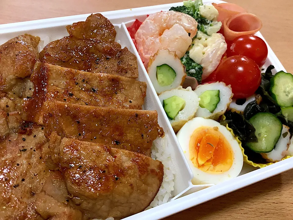 豚丼弁当|ちかちかさん