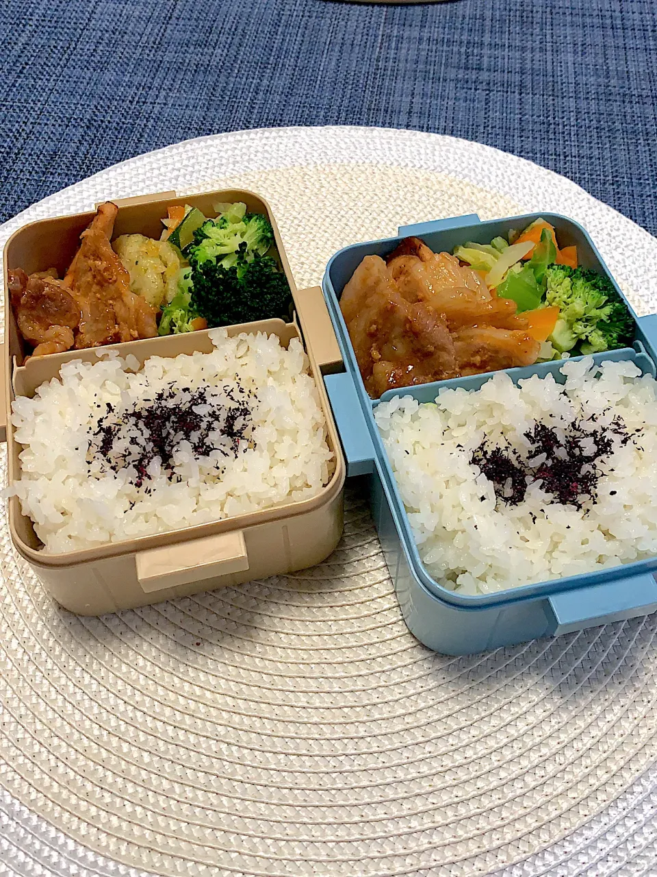 Snapdishの料理写真:豚肉味噌漬け弁当|Mzkさん