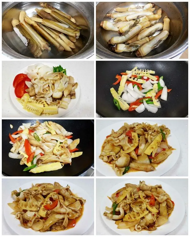 saute razor clams|steven z.y.さん