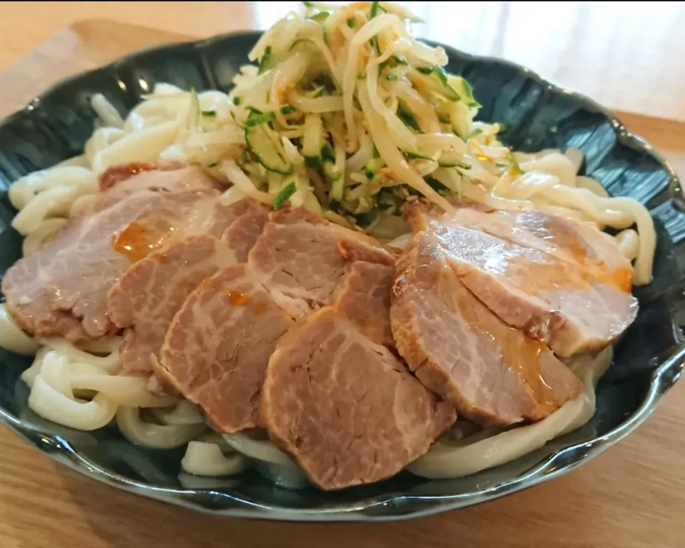 塩豚乗せうどん|Yuriさん