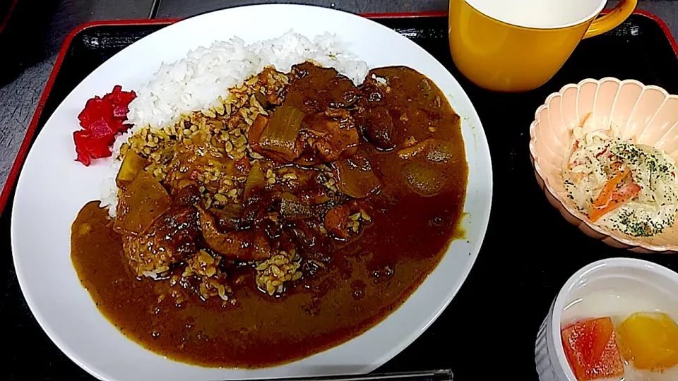 辛口チキンカレーセット|nyama1さん