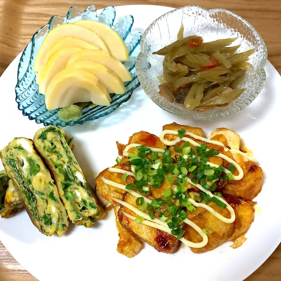 Snapdishの料理写真:今日の晩ごはん|yukky monchiさん