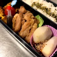 かしわの照り焼きお弁当|エピュ☆さん