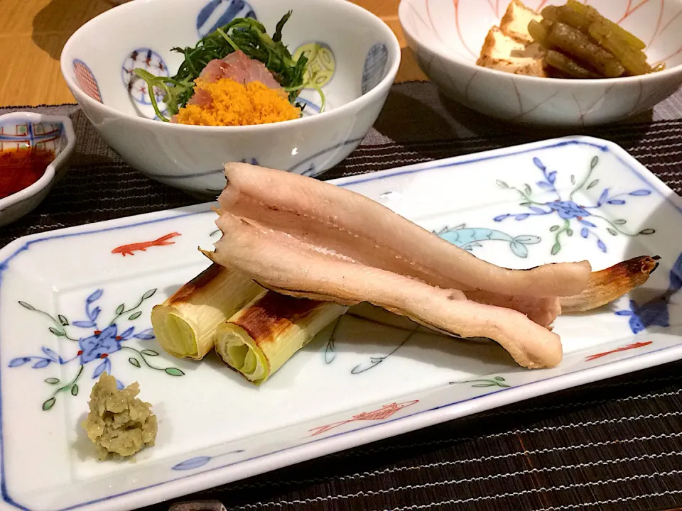 Snapdishの料理写真:穴子の白焼き|Saori.Sさん