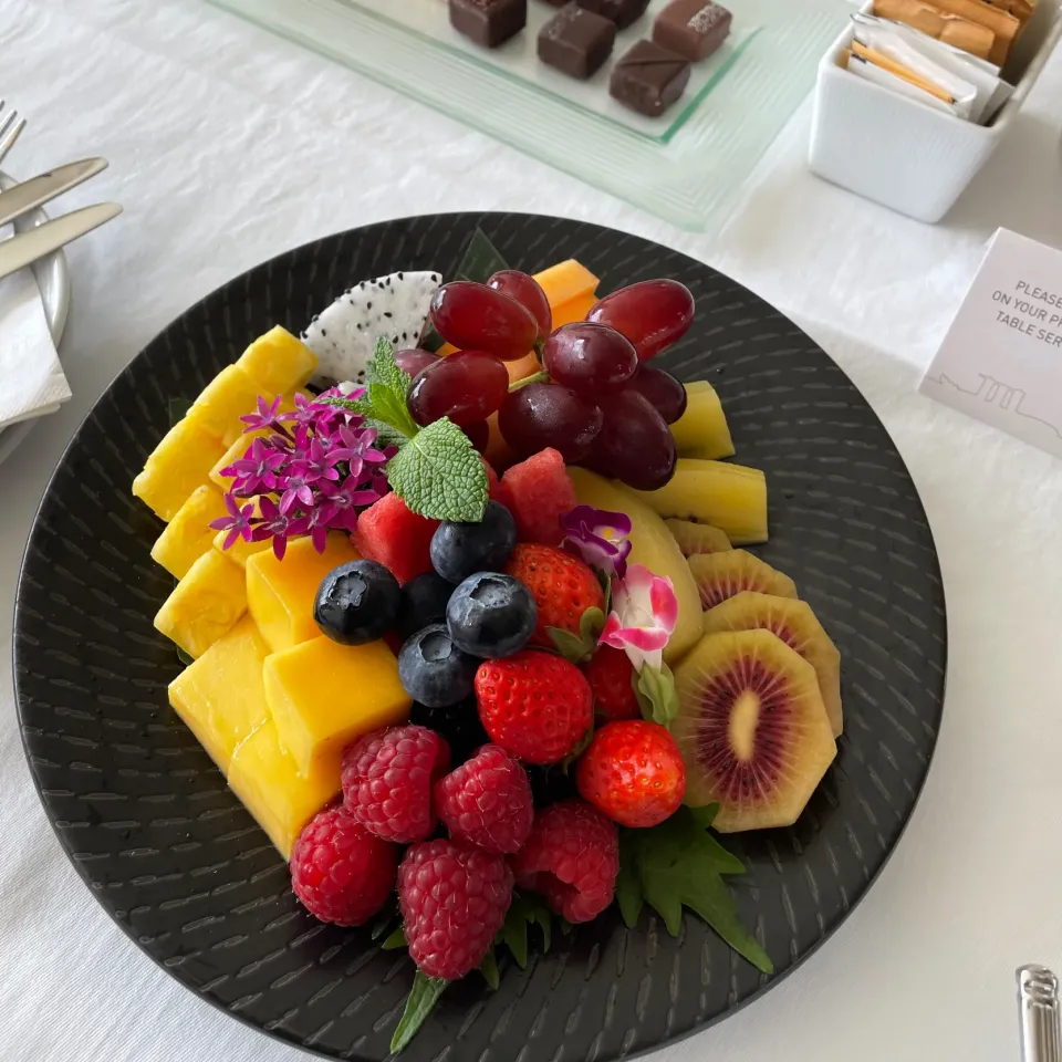 Fruits platter|Ong Sor Fernさん