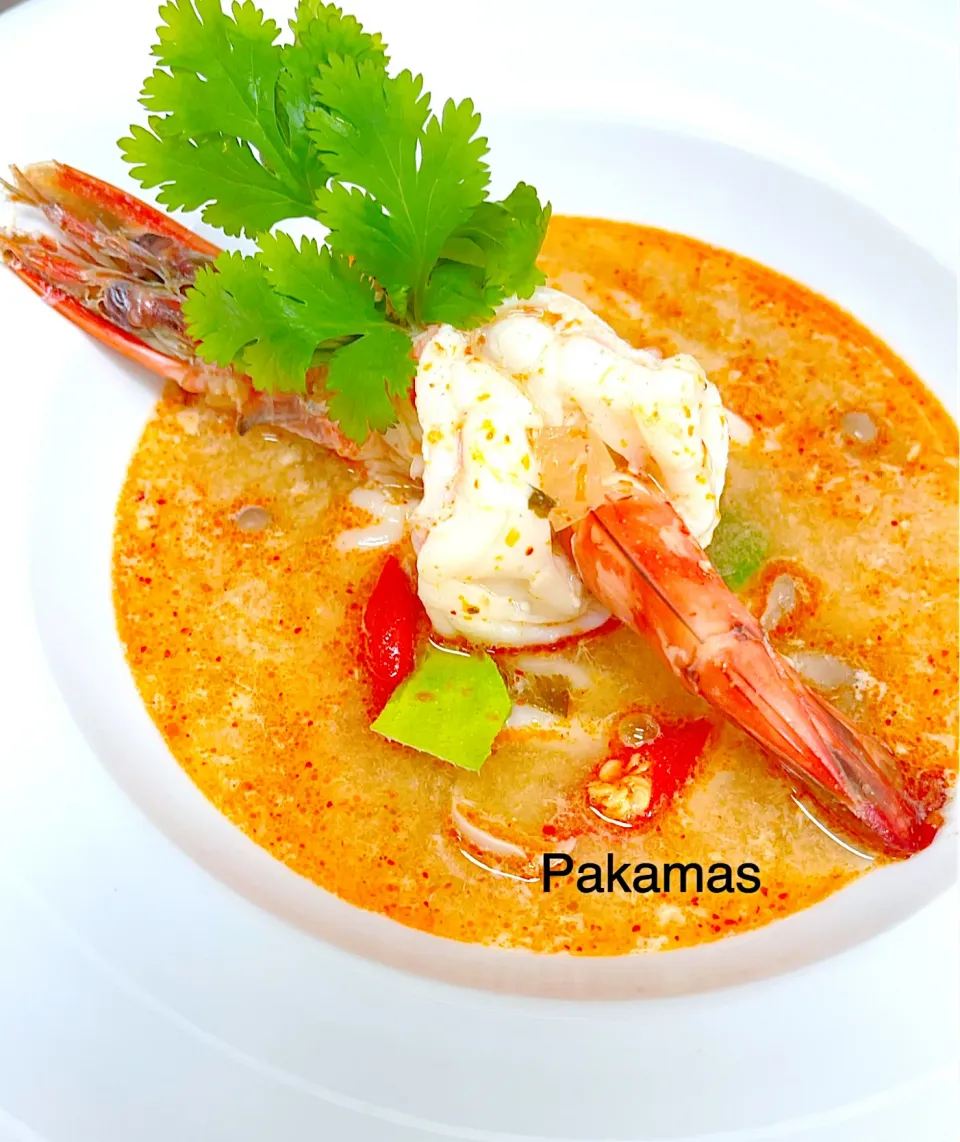  ต้มยำกุ้ง(tom yam kung)|Pakamasさん