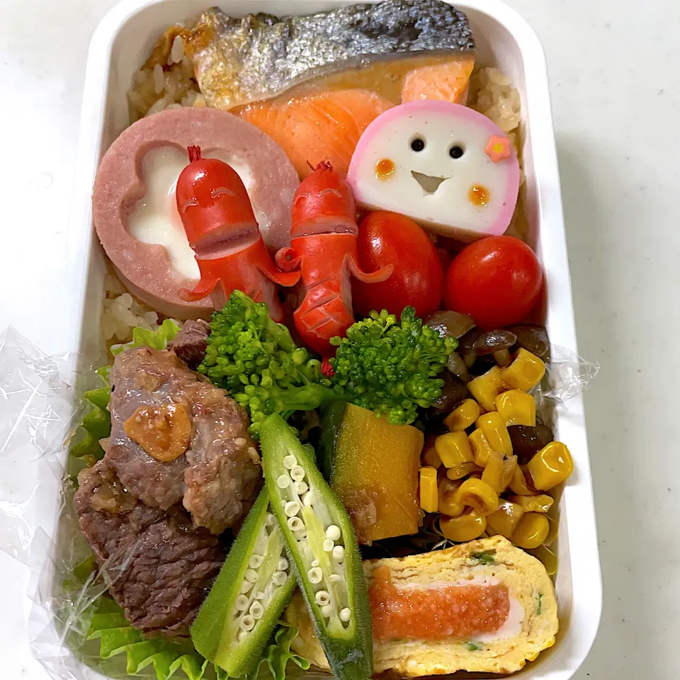 Snapdishの料理写真:2021年5月11日　オレ弁当♪|クッキングおやぢさん